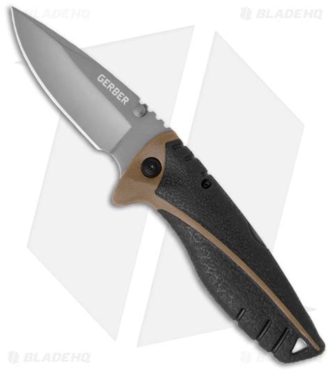 Gerber Myth Hunting Lockback Knife 3 Gray 1088 Blade Hq