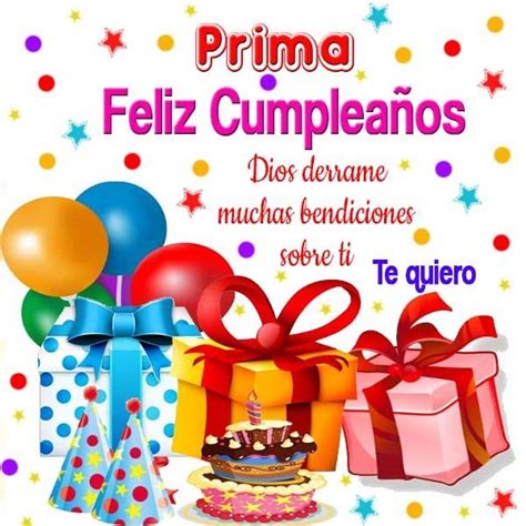 Mensajes De Cumpleanos A Una Prima Happy Birthday In Spanish Happy
