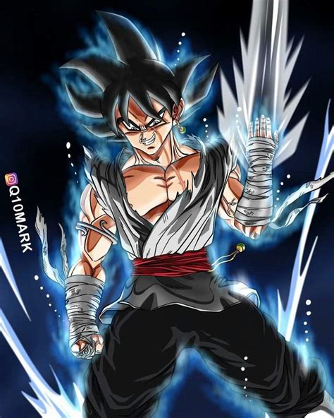 Goku ultra instinct form (source: Goku Black (Ultra Instinct) | Wiki | Anime Amino