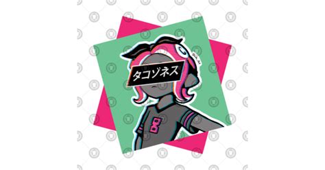 Octoling Sad Japanese Aesthetic Splatoon Splatoon Sticker