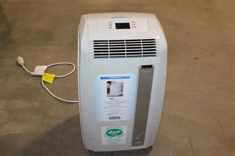 Then, consider the other practical. DeLonghi 12,000 BTU Portable Air Conditioner | Property Room