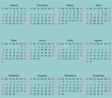 feriados nacionais takvim kalender hd