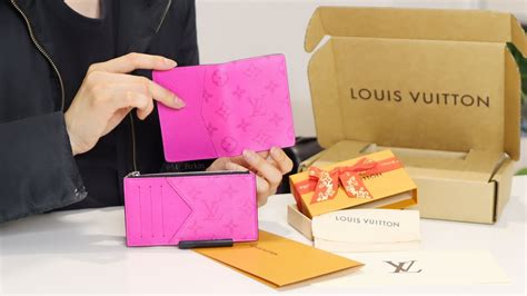 Unboxing Louis Vuitton Taigarama Pocket Organizer Fuchsia Pink Review