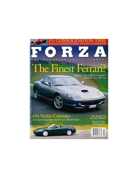 2001 Ferrari Forza Magazin 33 Englisch