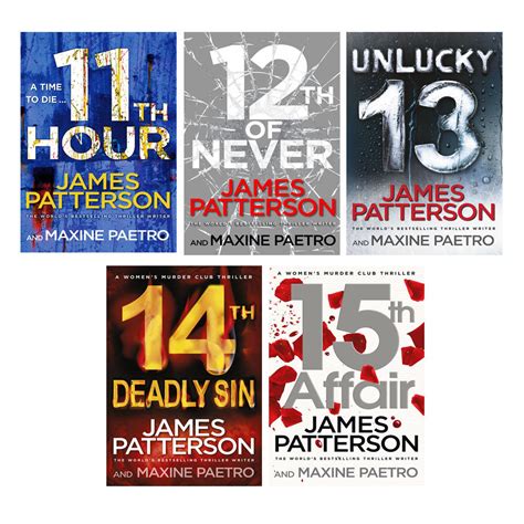 James Patterson Women Murder Club Series 5 Books Collection Set Pack | eBay