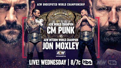 Shocking Result In Jon Moxley Vs Cm Punk Aew World Title Match