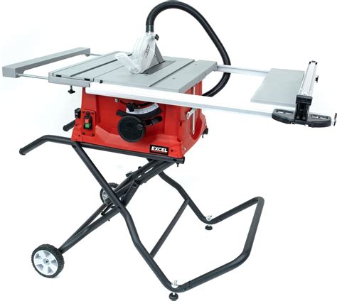 Excel 250mm Table Saw 1800w230v 50hz With Stand Variable Speed