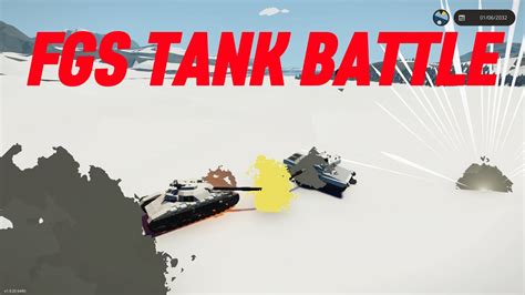 Huge Tank Battle In Stormworks Youtube