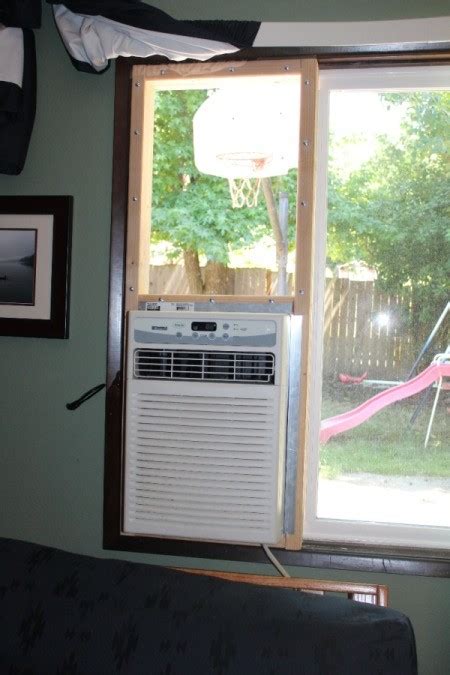 And the last thing you want repeat to install the remaining bracket to the far right side of the lower sash. Installing a Window Air Conditioner | ThriftyFun