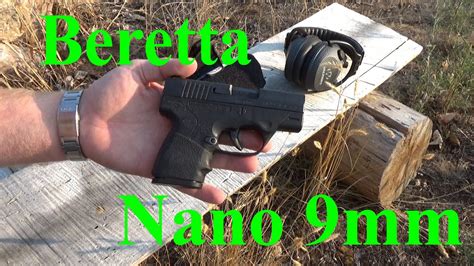 Beretta Nano 9mm Review Bubster47 Youtube