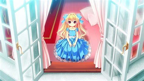 Blonde Fantasy Girl Anime Anime Girls Dress Window Visual Novel