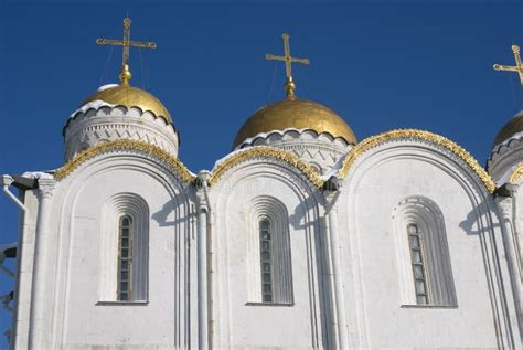 Assumption Cathedral In Vladimir Russia Stock Image Image Of Andrey