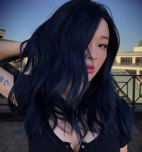 Awesome Midnight Blue Hair Dye For Dark Hair In 2022 Best Girls