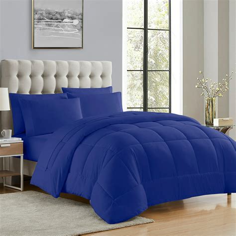 Sweet Home Collection Luxury 7 Piece Bed In A Bag Down Alternative