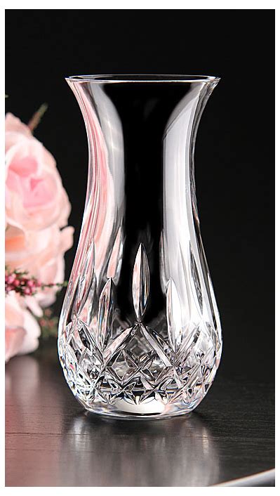 Waterford Crystal Tology 6 Lismore Sugar Bud Crystal Vase Crystal Vase Arrangement