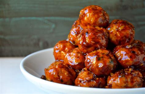 In a medium bowl, stir together bread crumbs and milk. Just a Taste | Baked Orange Chicken Meatballs