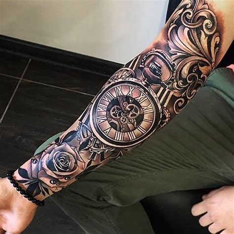 50 Coolest Sleeve Tattoos For Men In 2022 The Trend Spotter Forearm Sleeve Tattoos Full