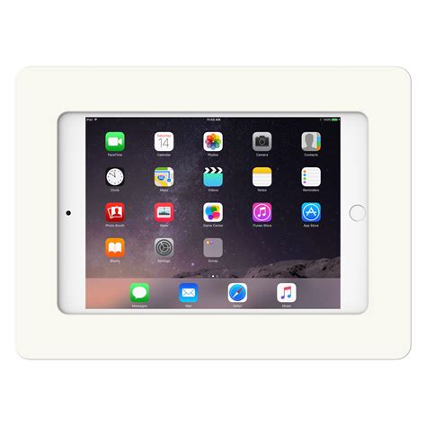 White Ipad Mini 4 Vidamount On Wall Tablet Mount