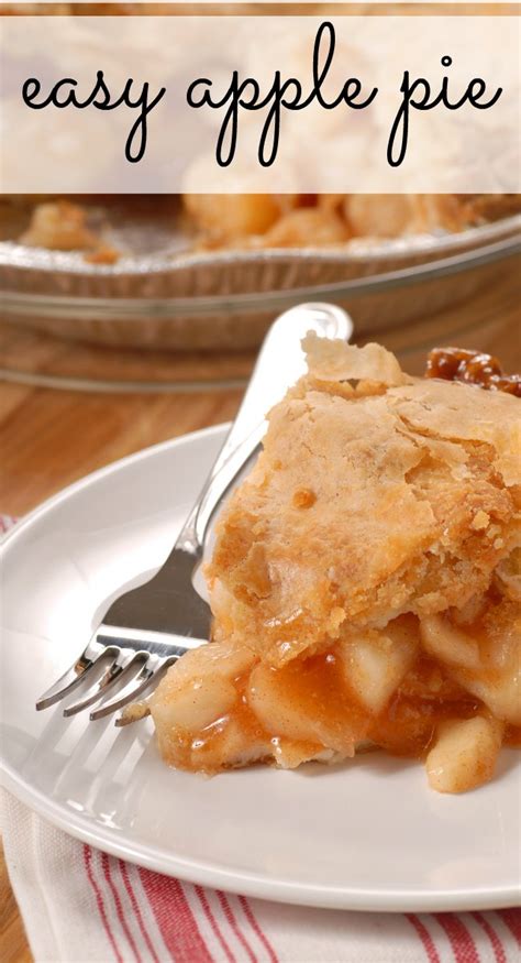 This apple pie recipe combines the sweet and tender flavors of baked apples with a deliciously flaky pie crust. Easy Apple Pie Recipe - My Life and Kids