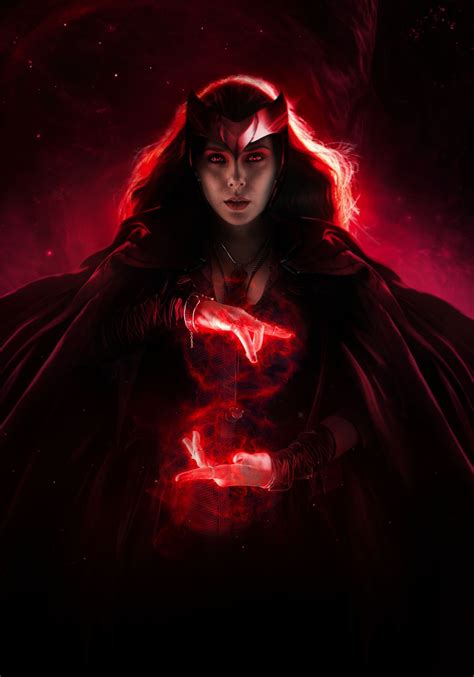 Scarlet Witch By Mizuriofficial On Deviantart In 2020 Scarlet Witch