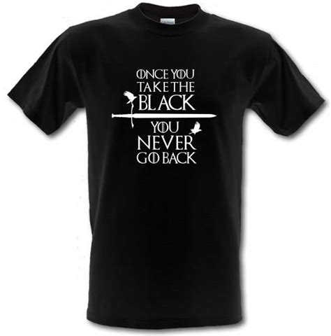 once you take the black you never go back t shirt by chargrilled
