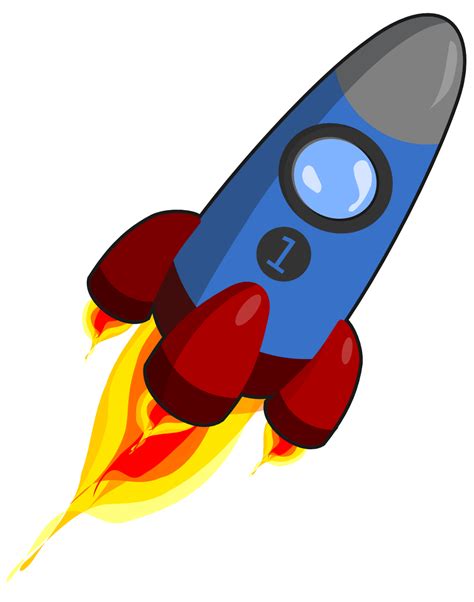 Cartoon Rocket Ship Png Clip Art Library