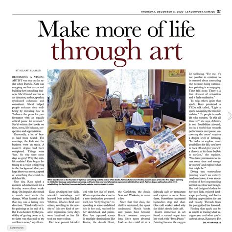 Make More Of Life Through Art Feature Article Pauseworks Studio