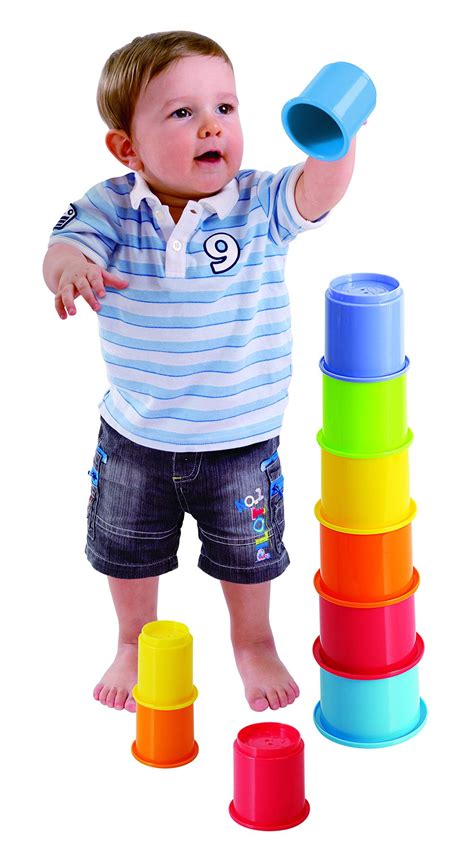 â˜ 10 Colourful Stacking Cups Your Baby 12 Months And Up Can