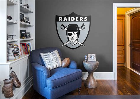 Oakland Raiders Original Afl Logo Wall Decal Shop Fathead® For