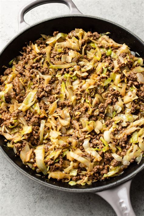 This Easy Ground Beef And Cabbage Stir Fry Is The Best Weeknight Dinner