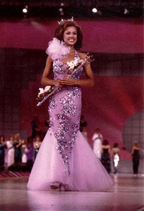 Miss América 1984 Vanessa Lynn Williams New York Mermaid Formal