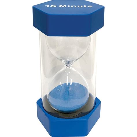 15 Minute Sand Timer Large Tcr20886 Teacher Created Resources