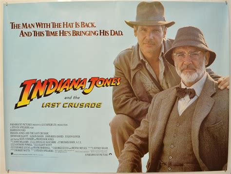 Indiana Jones And The Last Crusade Original Cinema Movie Poster From Pastposters British