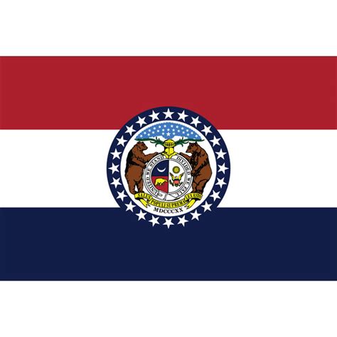 Missouri State Nylon Flag Flagpole Store