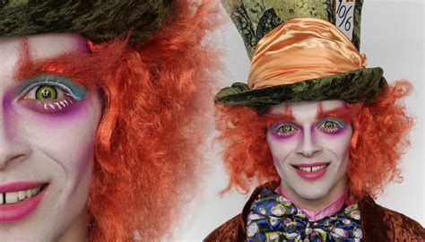 The Mad Hatter Makeup Tutorial For Halloween Save Even More When You