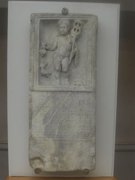 funerary monument of sex rufius achilleus 101 150 ad rom… flickr