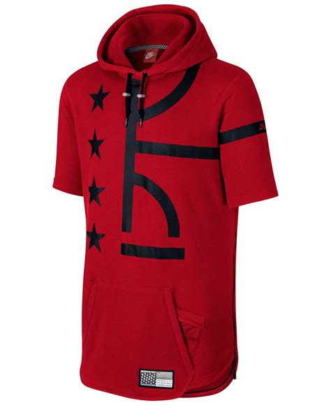 Lyst Nike Mens Air Pivot V3 Short Sleeve Hoodie In Red For Men