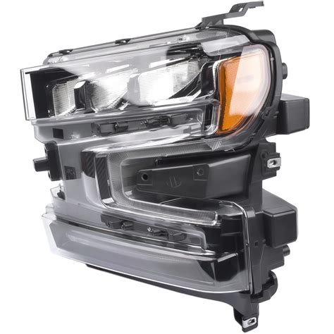 Left Side Led Headlight W Drl 84621850 For Chevrolet Silverado 1500