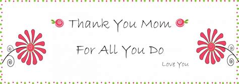 Thank You Mom Quotes And Sayings Thank You Mom Picture Quotes