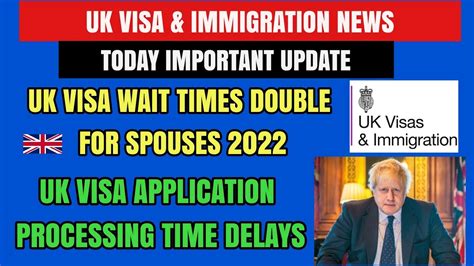 Today Uk Important Update Uk Visa Wait Times Double For Spouses