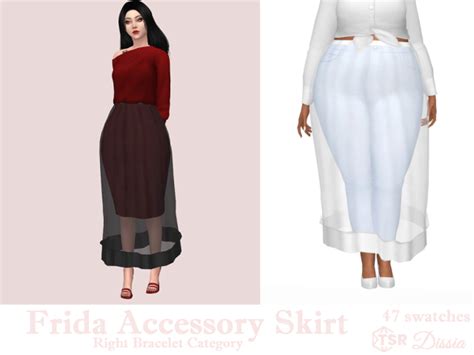 Dissia Frida Accessory Skirt 47 Swatches Base Game