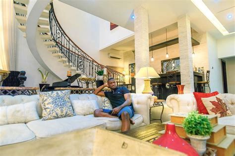 Peter Okoye Flaunt Beautiful Interior Of His Sitting Room Celebrities