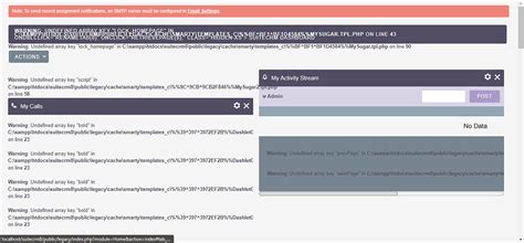 A Lot Of Undefined Array Keys After Installation Installation