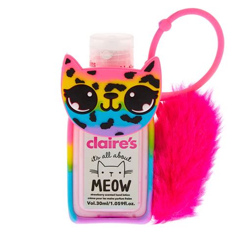 Lulu The Leopard Rainbow Hand Lotion Strawberry Claires Us