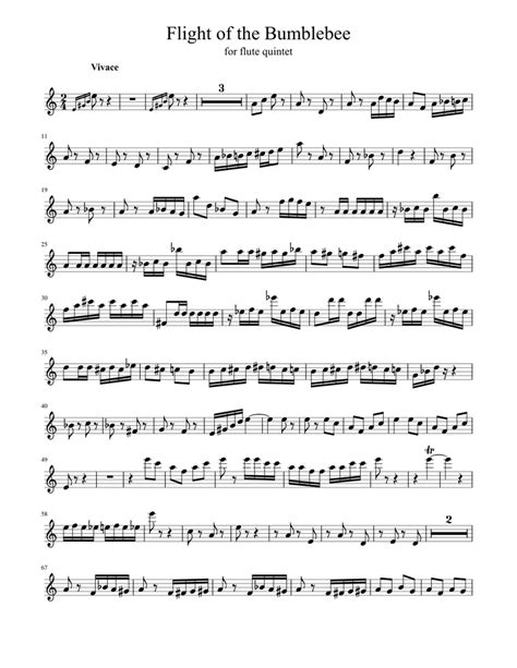 1 Sheet Music For Flute Solo
