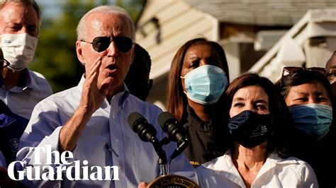 This is code red: Biden sounds alarm on climate crisis as he tours New
