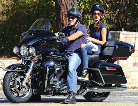 Mickey rourkeas harley davidson, don johnsonas marlboro, chelsea fieldas virginia slim and others. The Clooney's and Their Harley = Perfect Afternoon ...