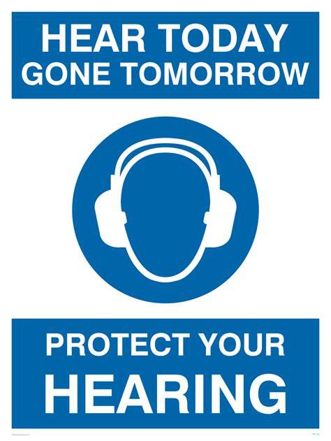 Protect Your Hearing From Safety Sign Supplies
