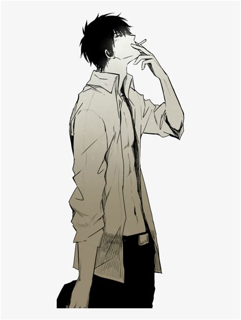 Anime Guy Smoking Aesthetic
