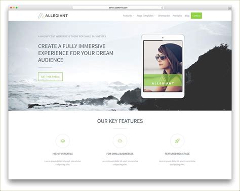 Best Free And Safe Wordpress Templates Resume Gallery
